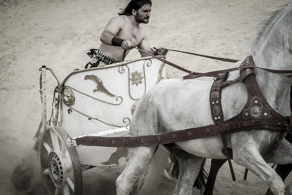 Carruagens romanas — Fotografia de Stock