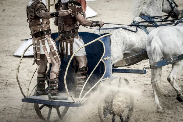 Roman chariots — Stock Photo, Image