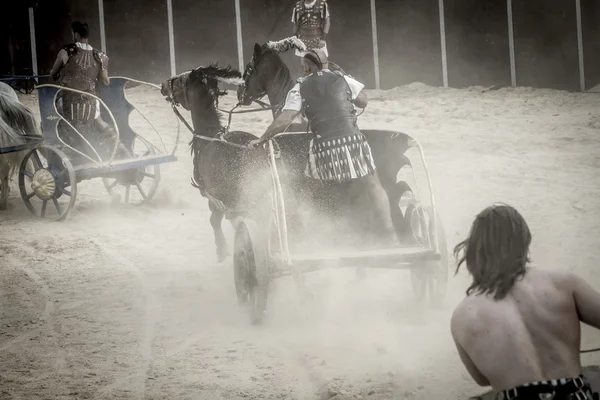Римские колесницы — стоковое фото