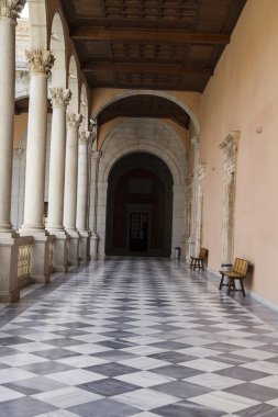alcazar de toledo, ispanya