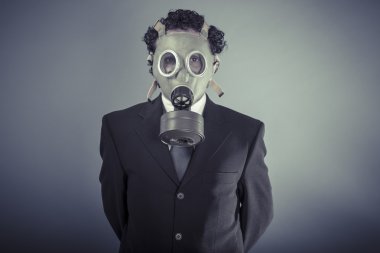 Ділова людина в масці gask