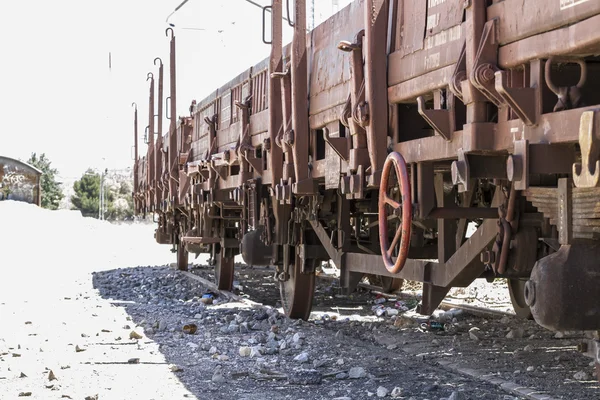 Tren de carga viejo —  Fotos de Stock