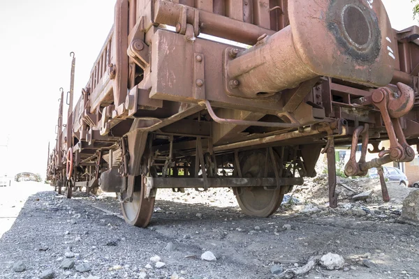 Tren de carga viejo —  Fotos de Stock