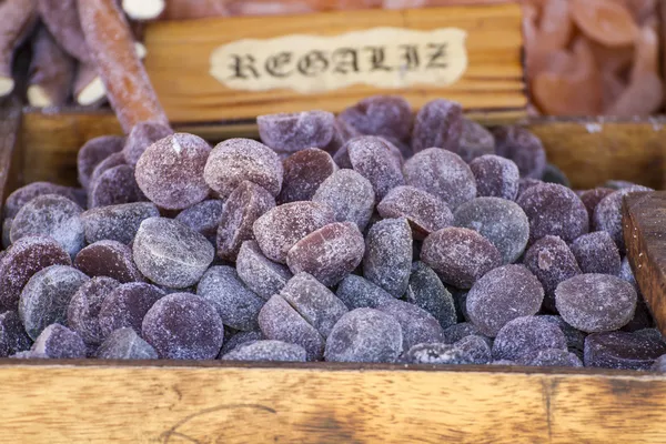 Box candy and sweets shop — Stock Photo, Image