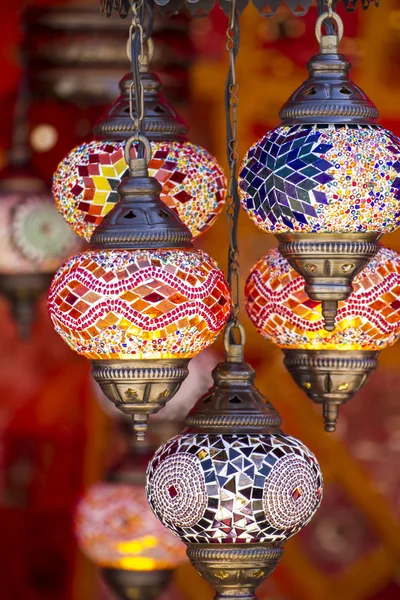 Lampen im orientalischen Stil — Stockfoto