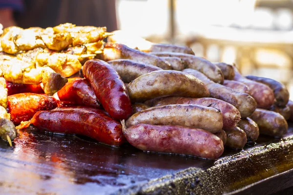 Artisan sausages — Stock Photo, Image