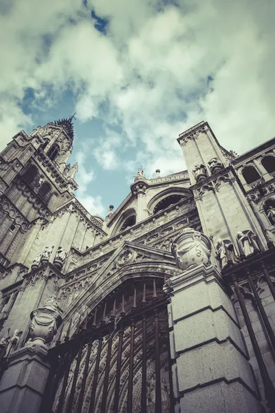 Gotische Kathedrale von Toledo — Stockfoto