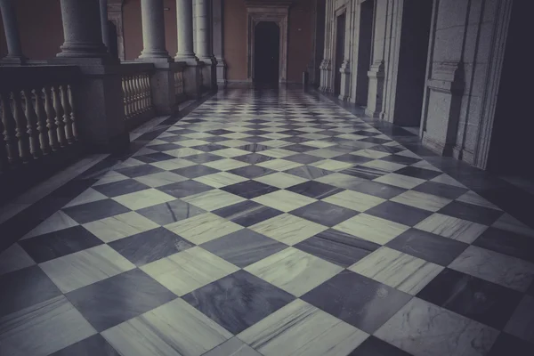 Indoor palace, Alcazar de Toledo — Stock Photo, Image