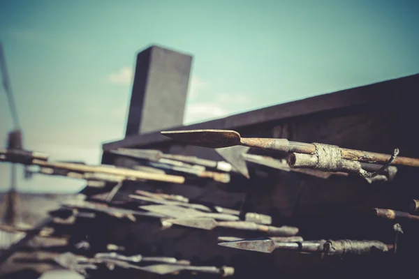 Armas de asedio medieval — Foto de Stock