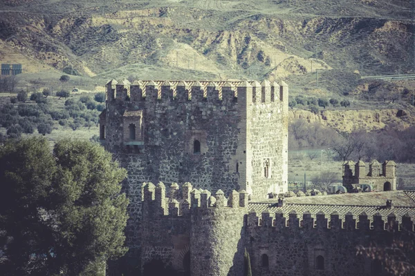 Stadsmuren i toledo — Stockfoto