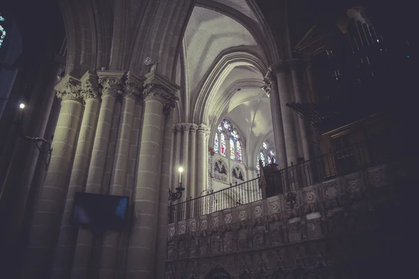 Gotische Kathedrale von Toledo — Stockfoto