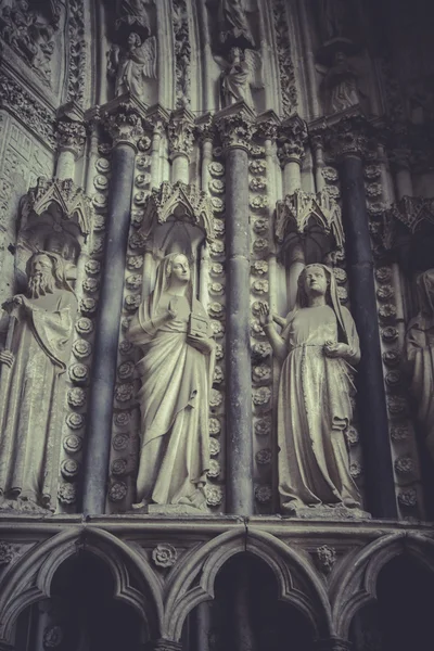 Side entrance of the Cathedral of Toledo — Stock Photo, Image