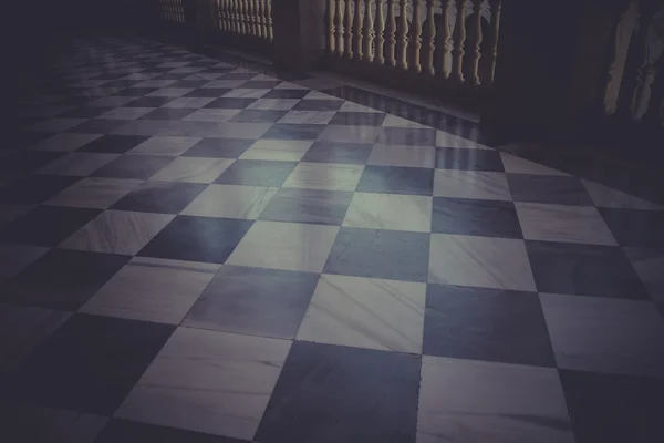 Marble floor, Indoor palace — Stock Photo, Image