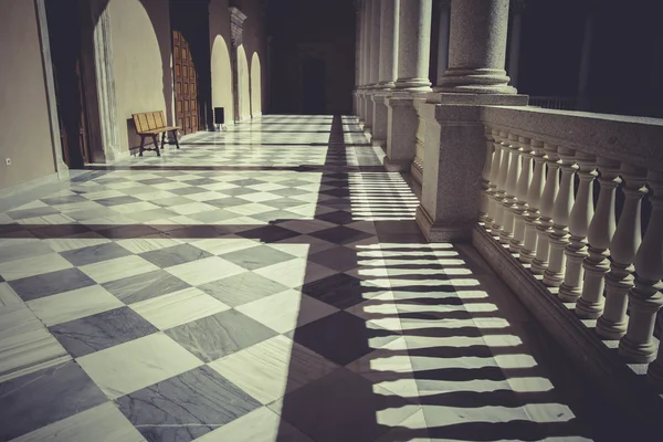 Критий палацу Алькасар-де-Толедо — стокове фото