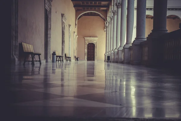 Vnitřní palác alcazar de toledo — Stock fotografie