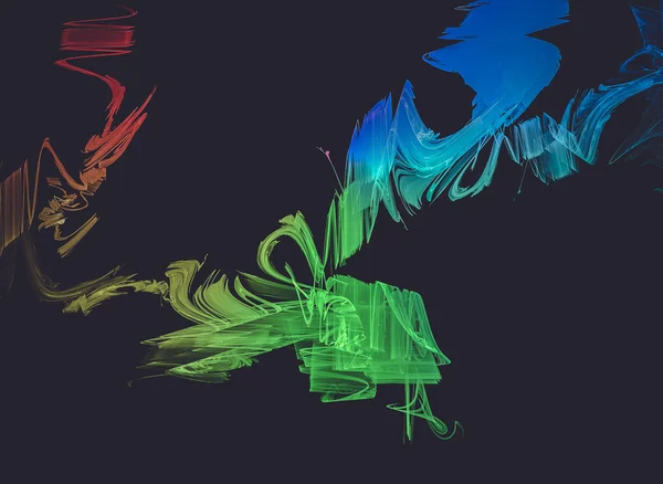 Estilos fractales con diseño de color — Foto de Stock