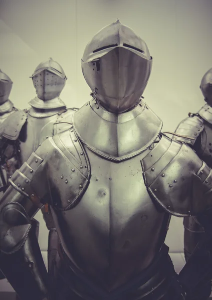 Military medieval iron armor — Stock Photo, Image