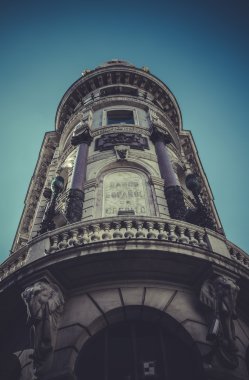 banka, madrid şehir görüntüsü