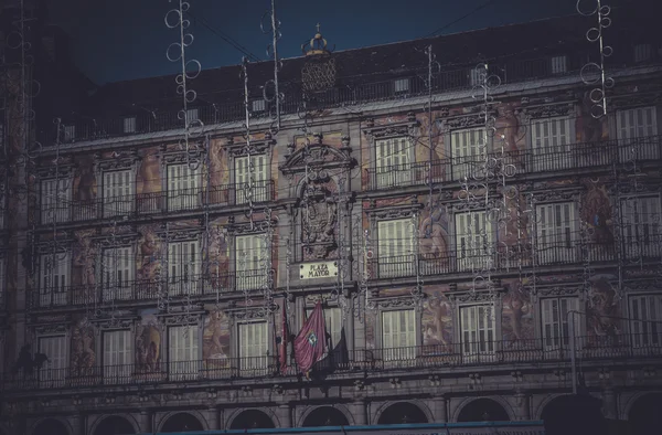 Plaza Mayor, Image of the city of Madrid — Stock Photo, Image
