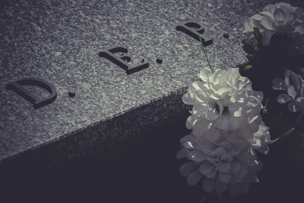 DEP mezarlığı detay — Stok fotoğraf