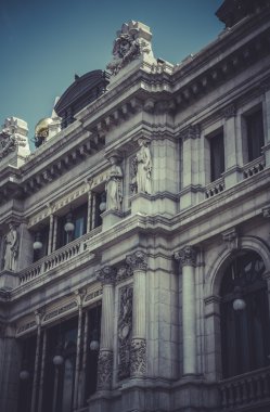 banka, madrid şehir görüntüsü