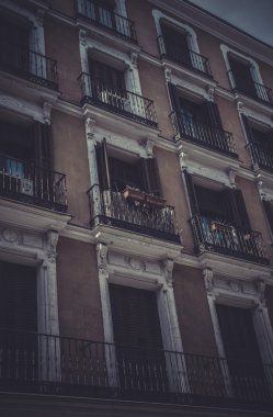 banka, madrid şehir görüntüsü