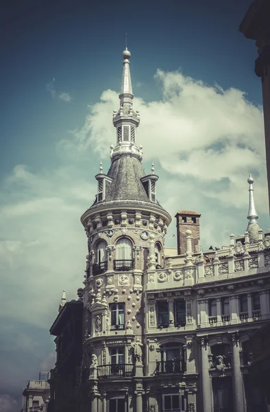 Banca, Immagine della città di Madrid — Foto Stock
