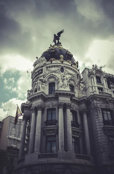 Metrópole, Imagem da cidade de Madrid — Fotografia de Stock