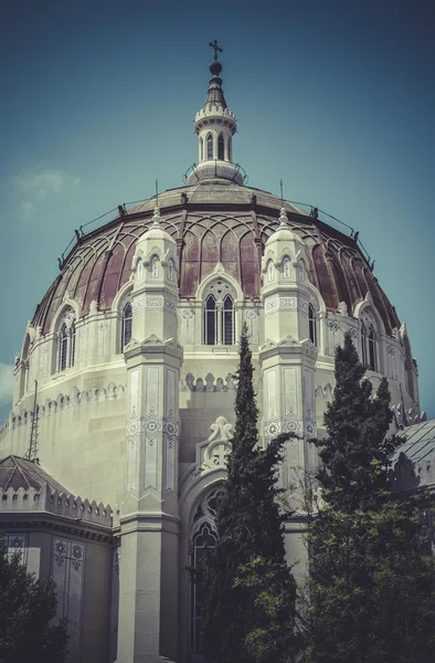 Chiesa, Immagine della città di Madrid — Foto Stock