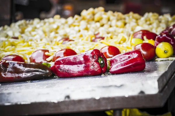 Banchi alimentari artigianali — Foto Stock