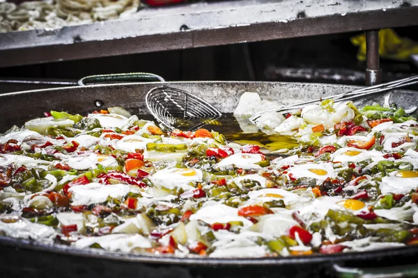 Barracas de comida artesanal — Fotografia de Stock