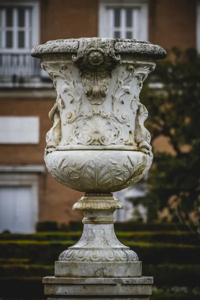 Ornamentale Brunnen des Palastes von aranjuez — Stockfoto