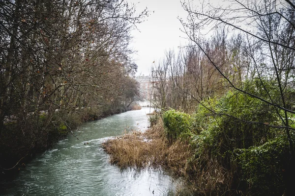 Sier fonteinen van het paleis van aranjuez — Stockfoto