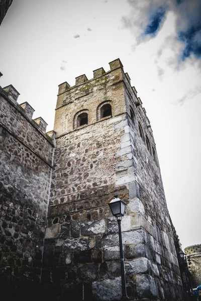 Toledo şehir duvarları — Stok fotoğraf