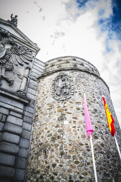 Paredes da cidade de Toledo — Fotografia de Stock