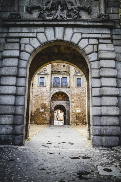Toledo şehir duvarları — Stok fotoğraf
