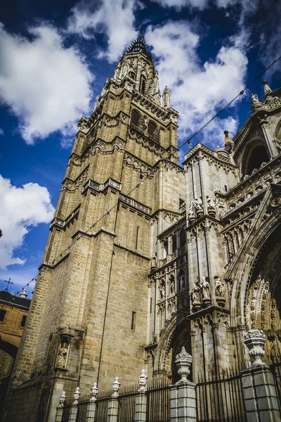 Majestätiska katedralen av toledo — Stockfoto