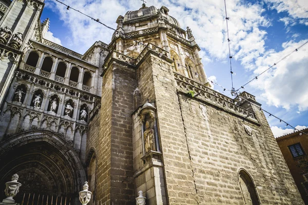 Maestosa Cattedrale di Toledo — Foto Stock