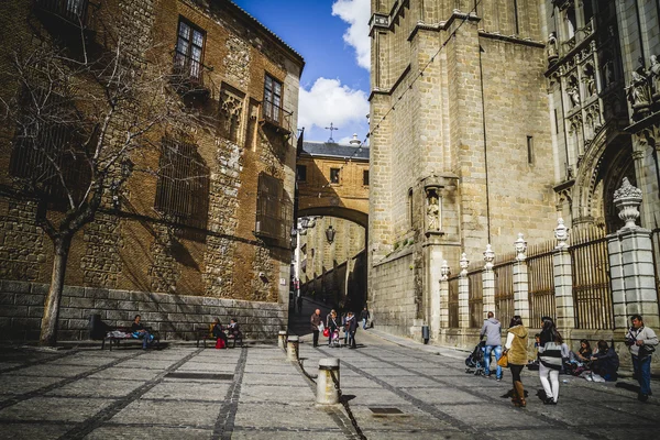 Toledo görkemli Katedrali — Stok fotoğraf