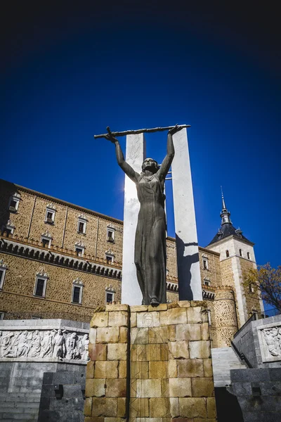 Toledo, İspanya ünlü şehir — Stok fotoğraf