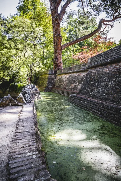 在废墟中的建筑 — 图库照片