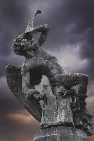 조각 악마 — 스톡 사진