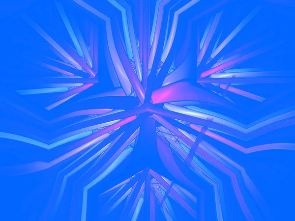 Dekorativer Abstrakter Hintergrund Für Modernes Design Farbige Fraktale Und Geometrische — Stockfoto