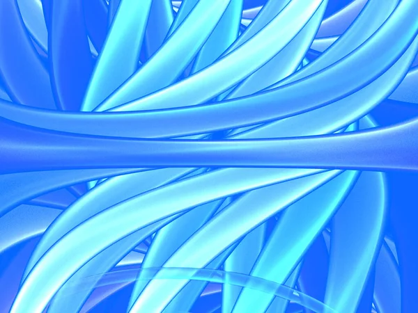Modern Tasarım Için Mavi Dekoratif Soyut Arkaplan Renkli Fraktallar Geometrik — Stok fotoğraf