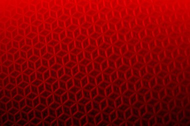 Kırmızı renk, ısı ve ateş konsepti, 3 boyutlu fraktal arka plan. Tasarım için dekoratif resim