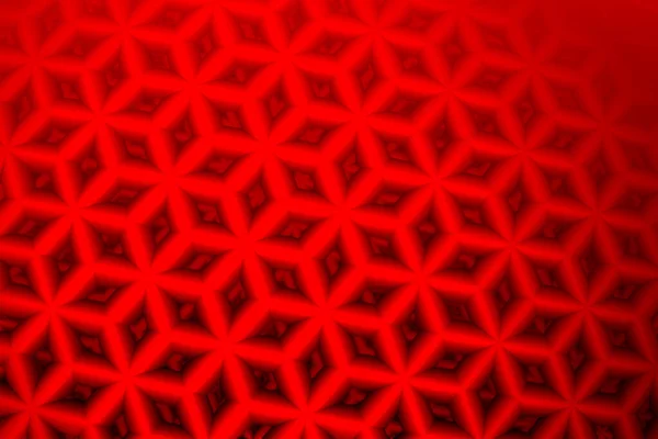 Red Color Heat Fire Concept Fractal Background Decorative Image Design — Stock Photo, Image