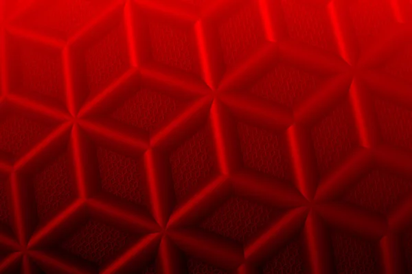 Red Color Heat Fire Concept Fractal Background Decorative Image Design — Stock Photo, Image
