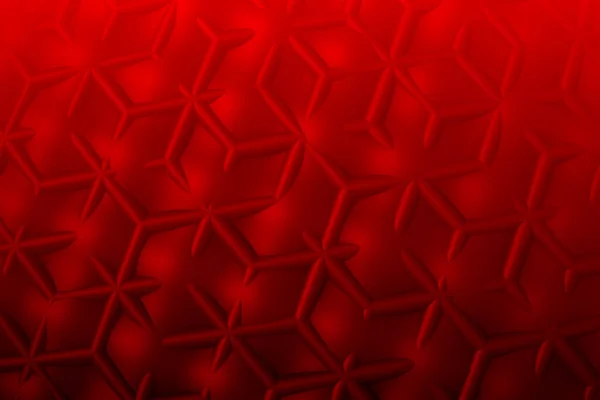 Red Color Heat Fire Concept Fractal Background Decorative Image Design — Stock Photo, Image