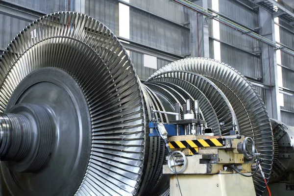 Turbina en el taller — Foto de Stock