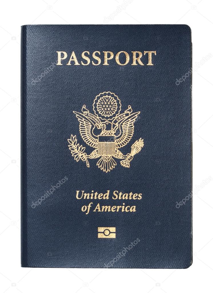 USA Passport isolated